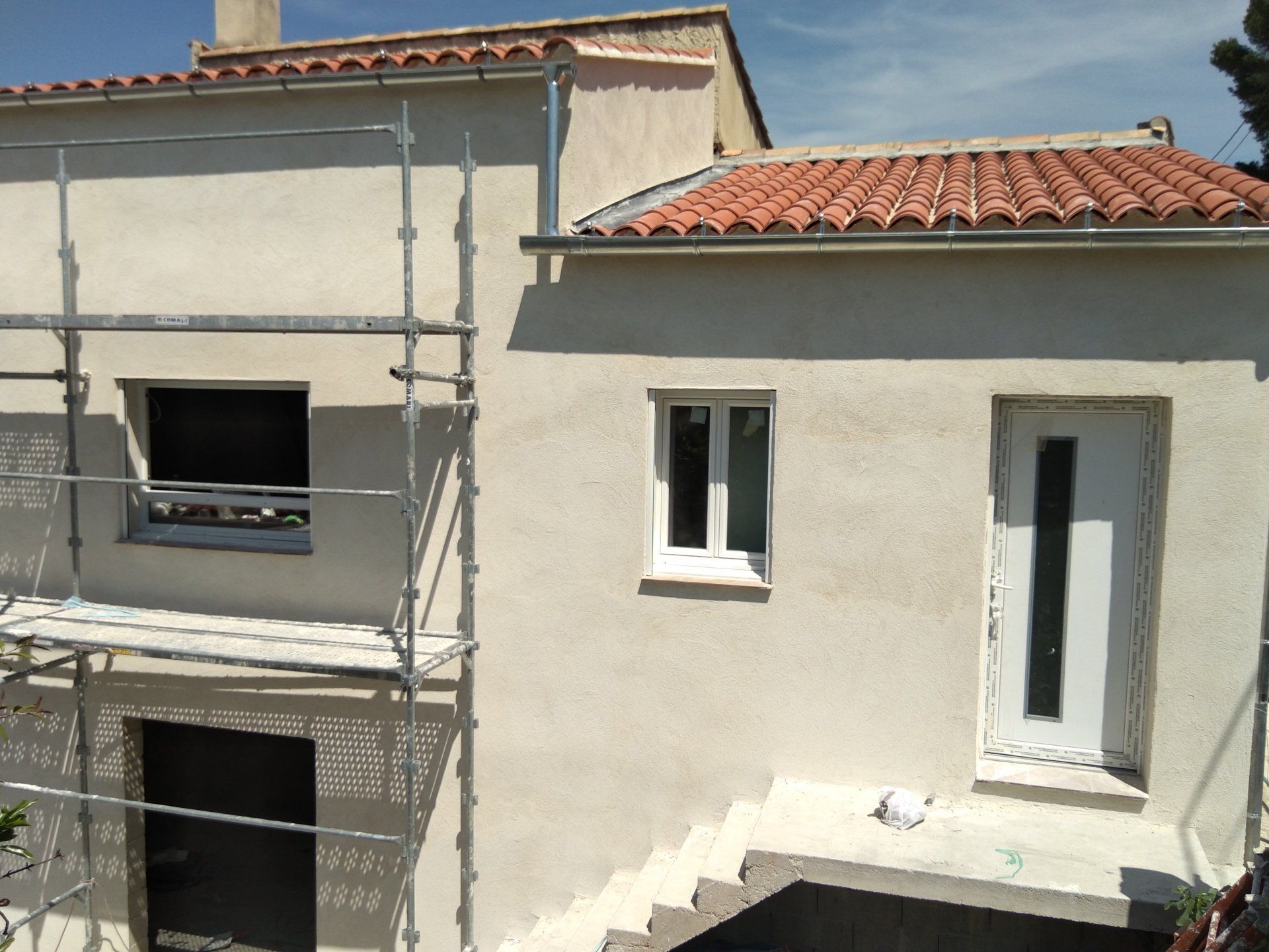 Travaux de maçonnerie