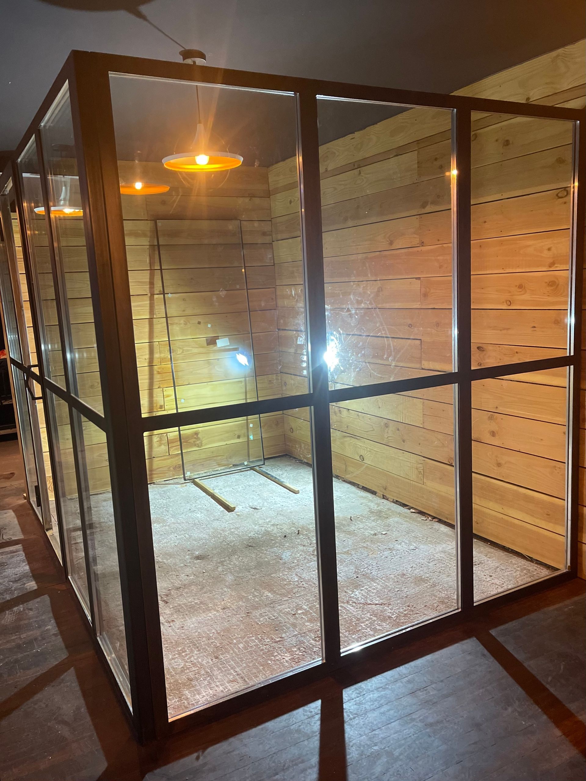 Verrière neuve dans une maison