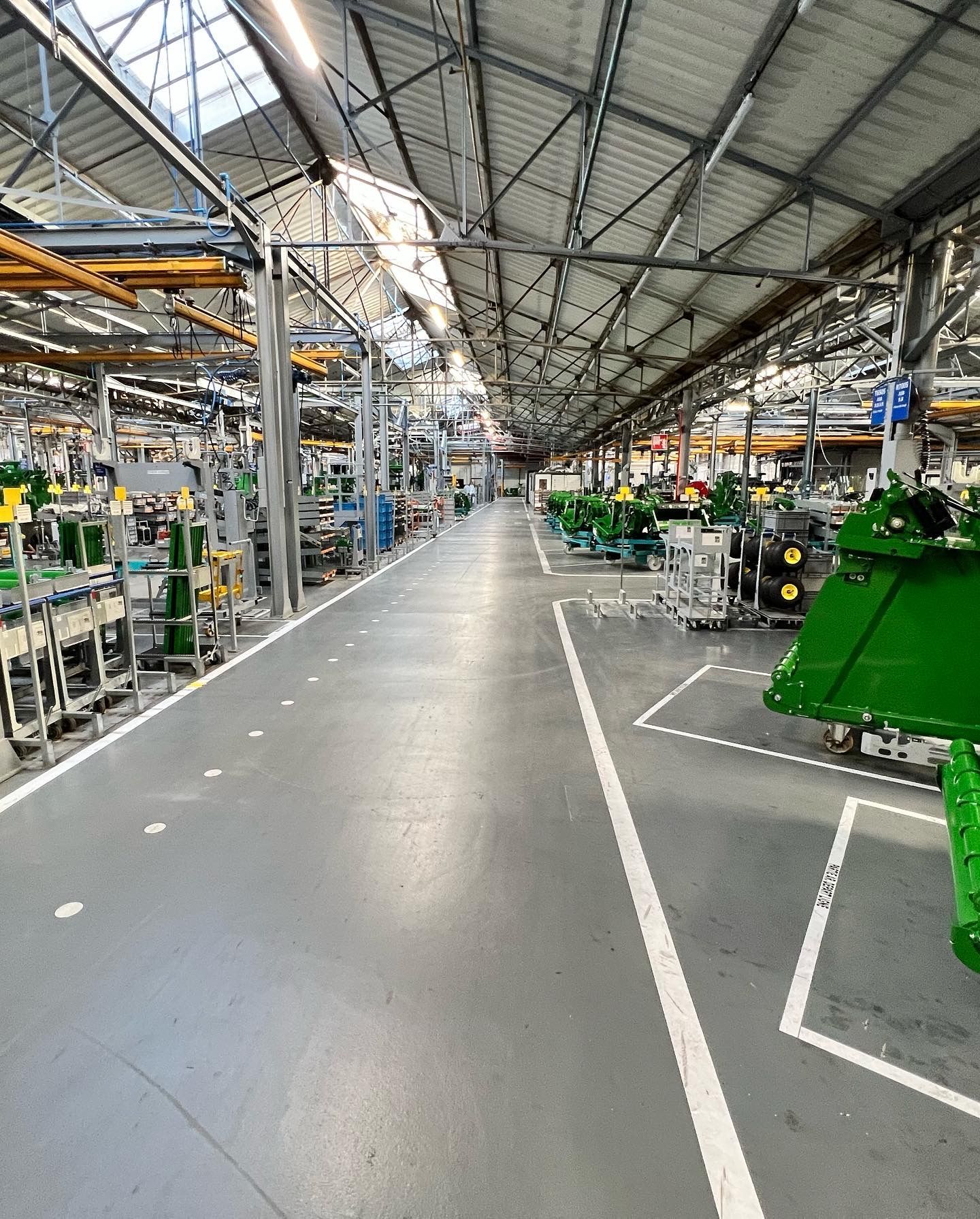 Chaîne de production mécanique