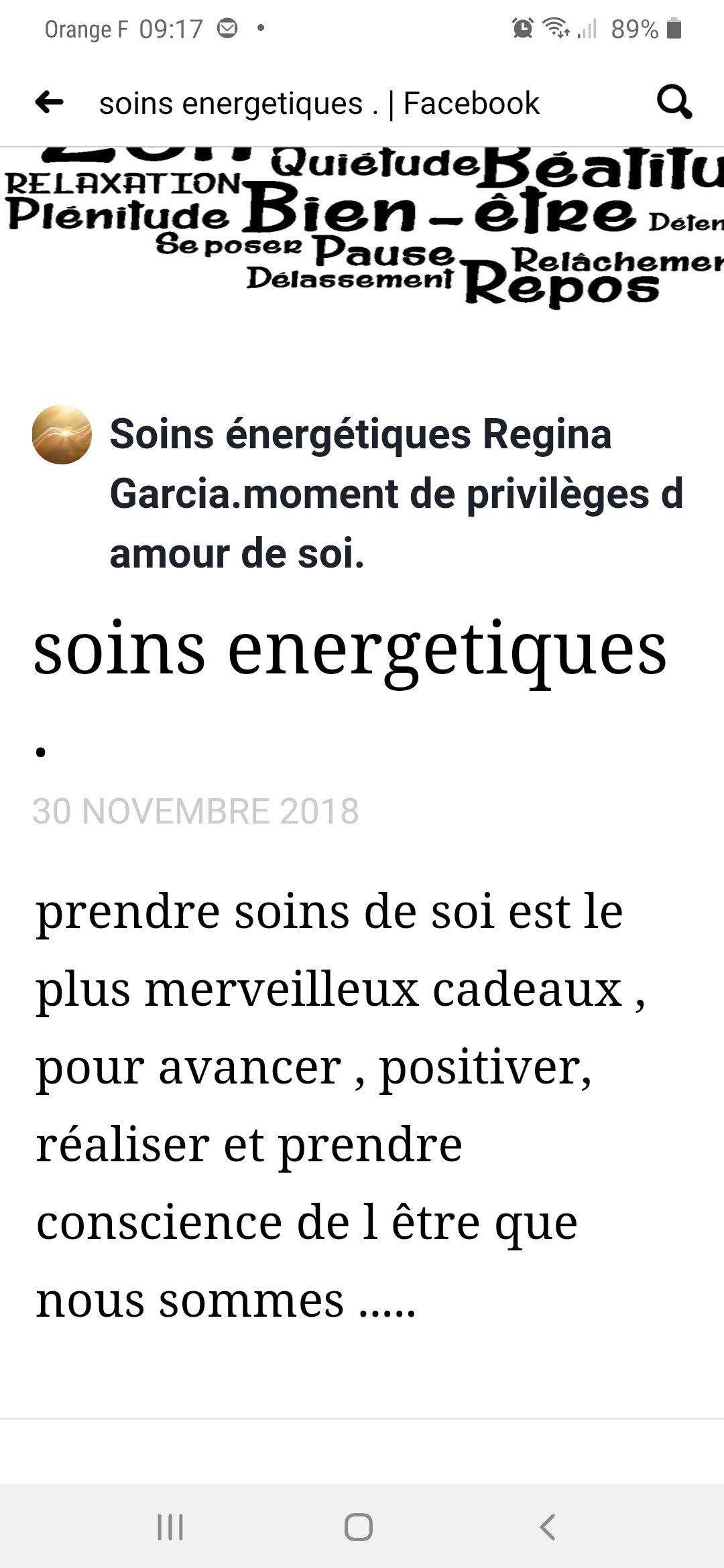 Avis le 30 Nov 2018