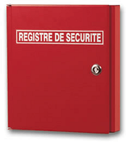 Sodexgaz incendie à Baie-Mahault - Boite PVC pour registre de sécurité