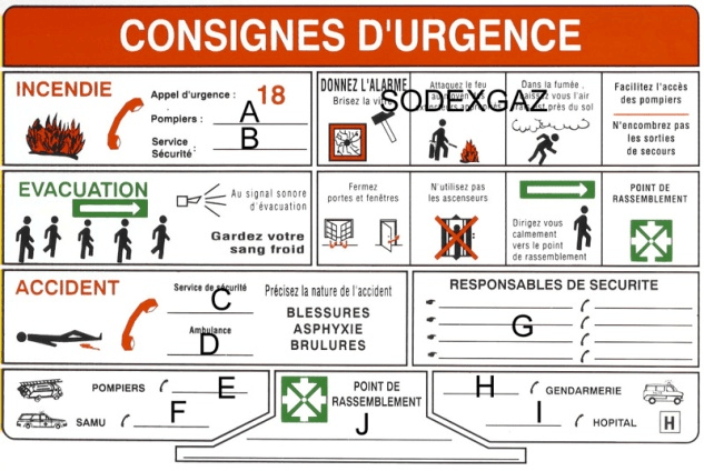 Sodexgaz incendie à Baie-Mahault - Registre de sécurité