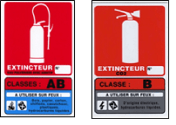 Sodexgaz incendie à Baie-Mahault - Signalétique obligatoire