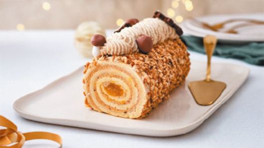 Bûche de Noël.