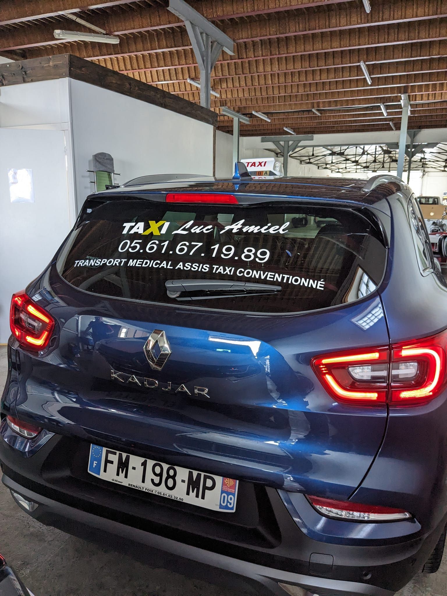 Arrière de la voiture Kadjar