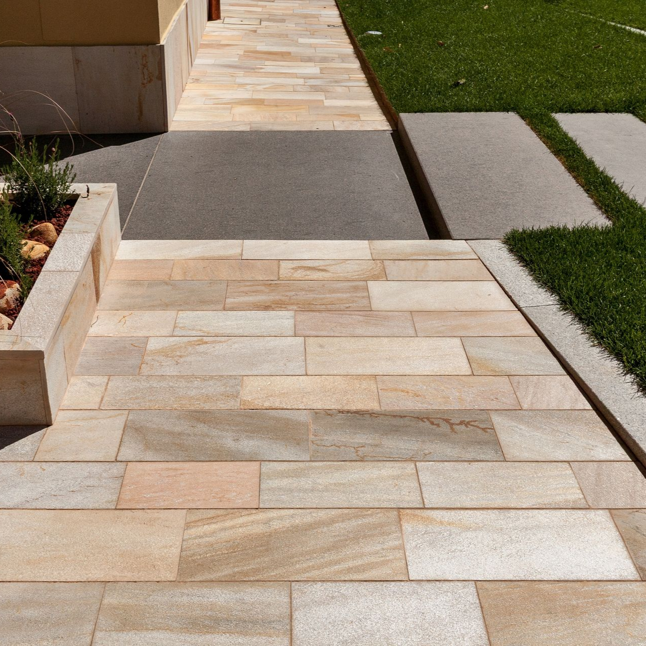 Carrelage extérieur d'une terrasse