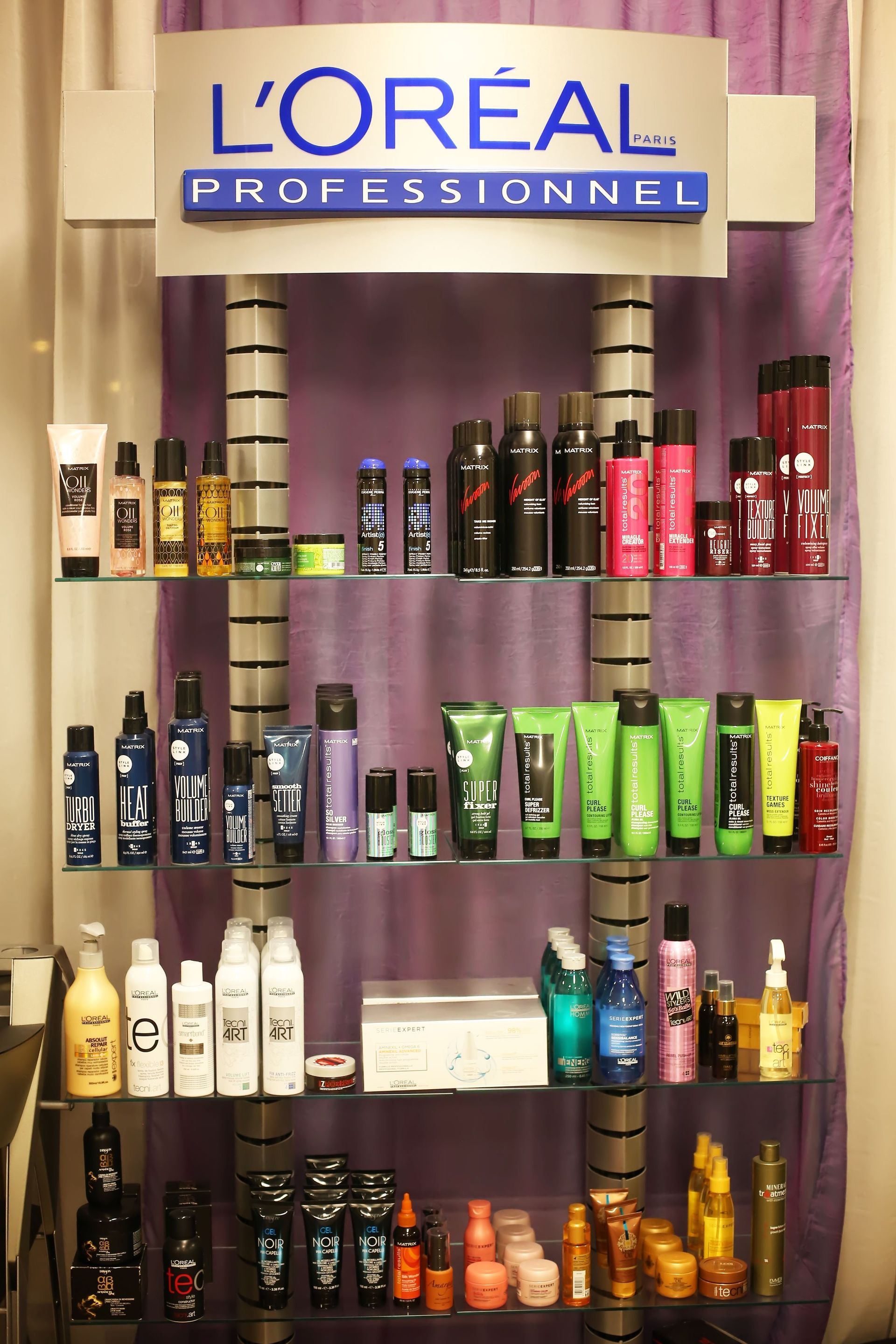 Salone Albachiara - Prodotti Loreal