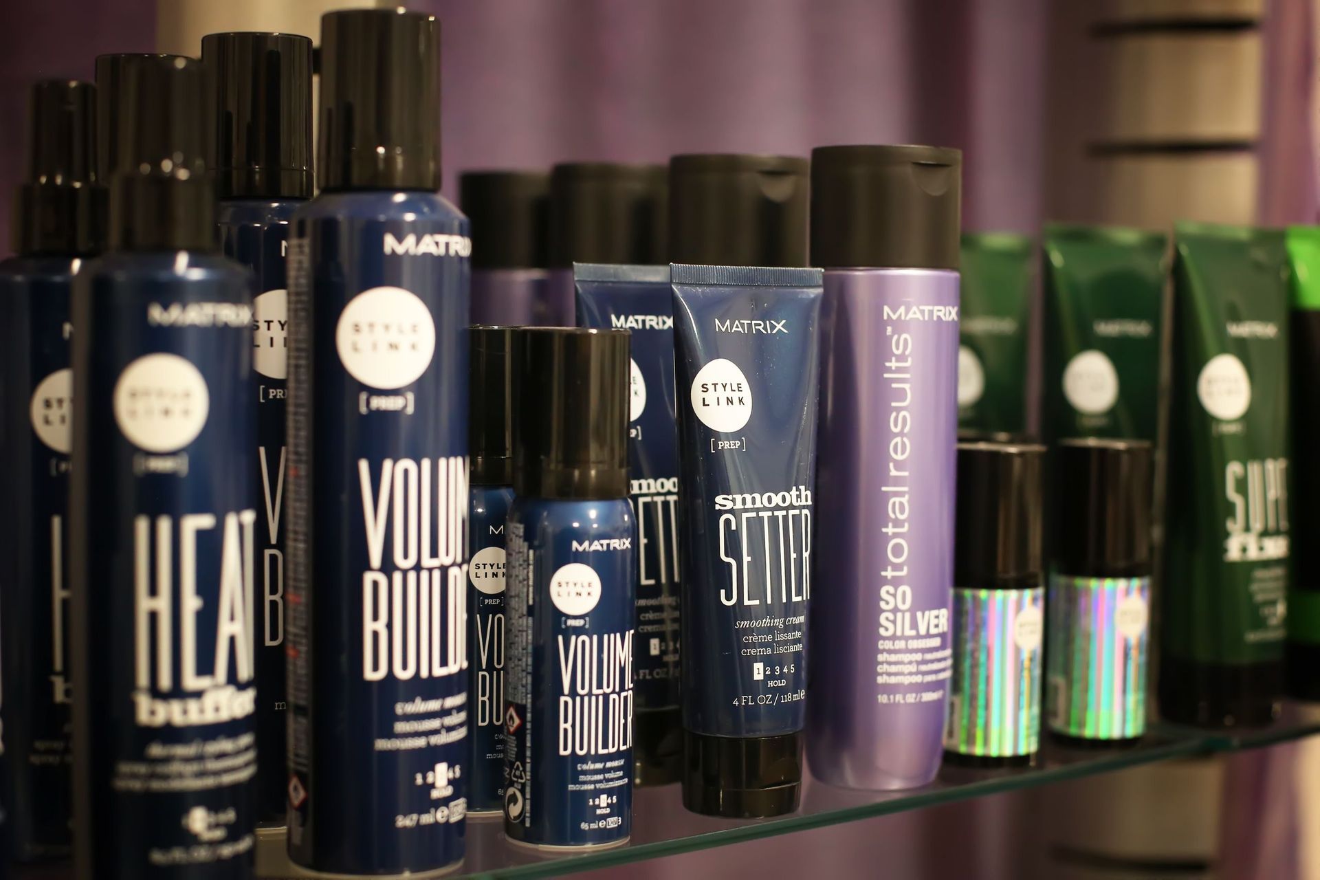 Salone Albachiara - Prodotti per styling Matrix