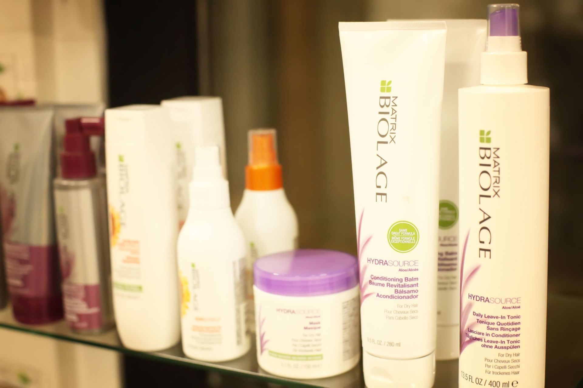 Salone Albachiara - Prodotti rivitalizzanti Biolage