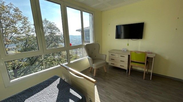 La chambre d'un résident