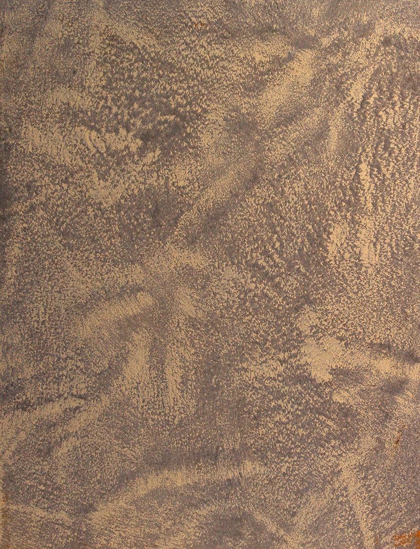 Eine Nahaufnahme eines Stücks braunem Papier mit einer Textur.