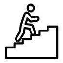 icon einer treppe
