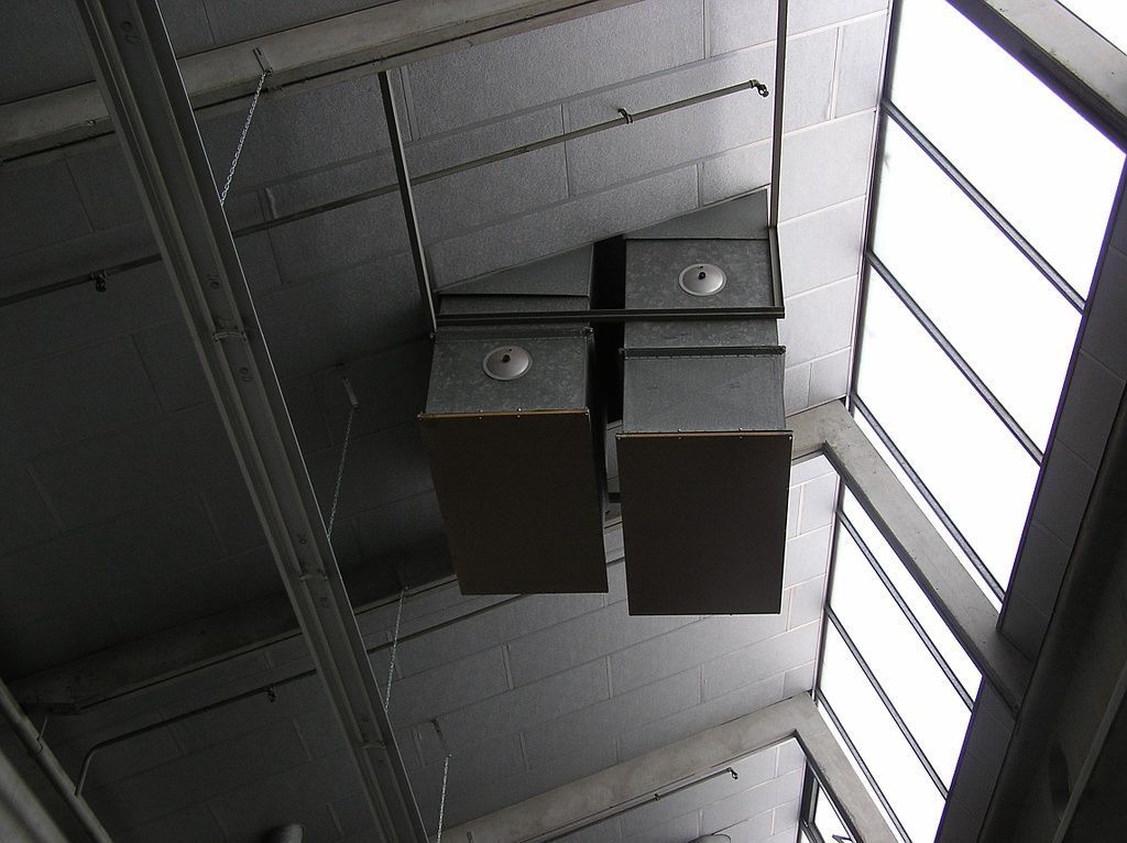 Glaseinsatz unter Steildach -