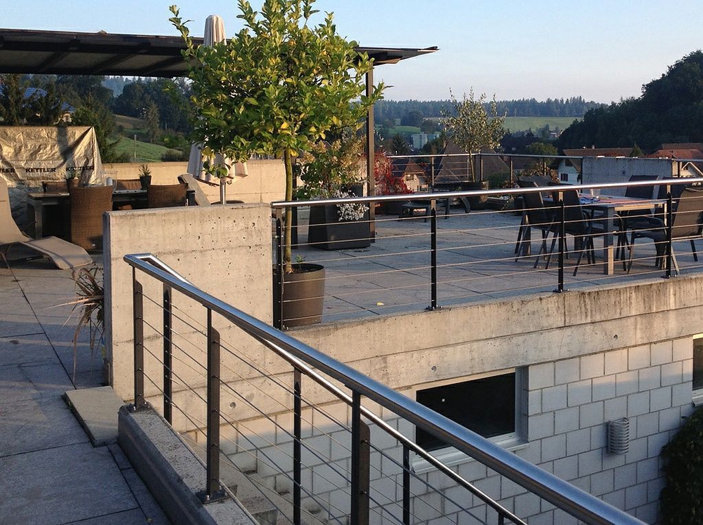 Terrasse Flachdach - Wyss B