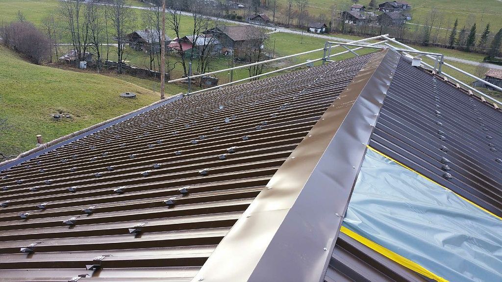 Sanierung mit Blechdach - Wy