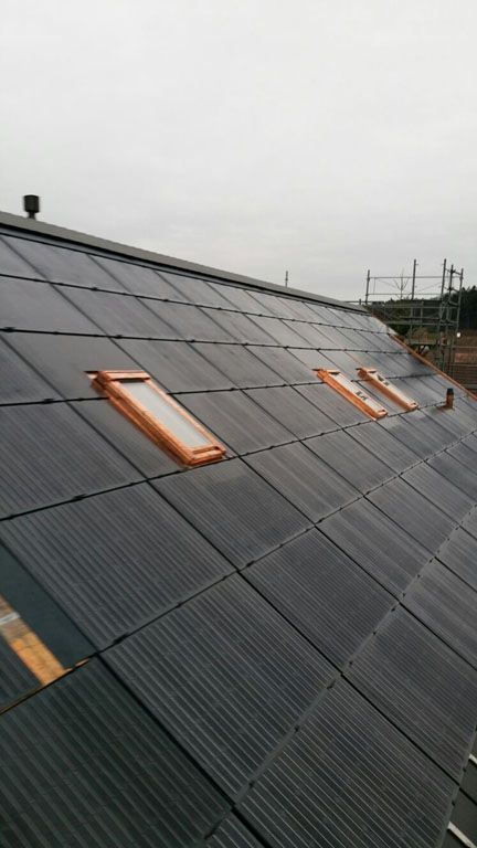 mit Solar integr. in Eternitdac