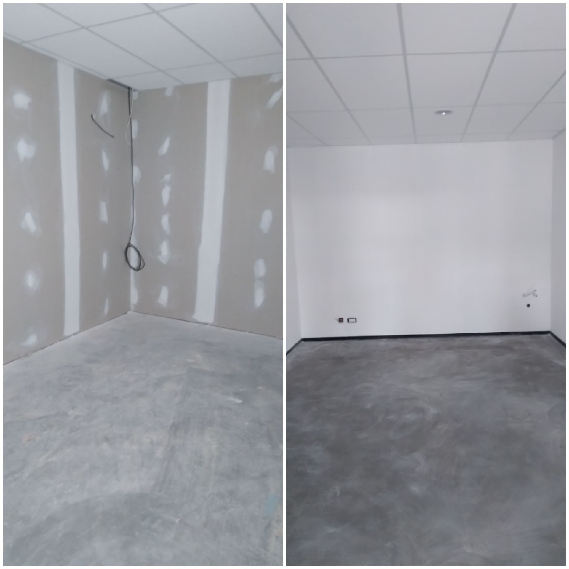 Avant/après : travaux de peinture