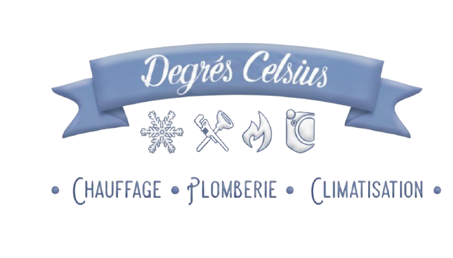 Vers Accueil Degrés Celsius. Logo de Degrés Celsius.