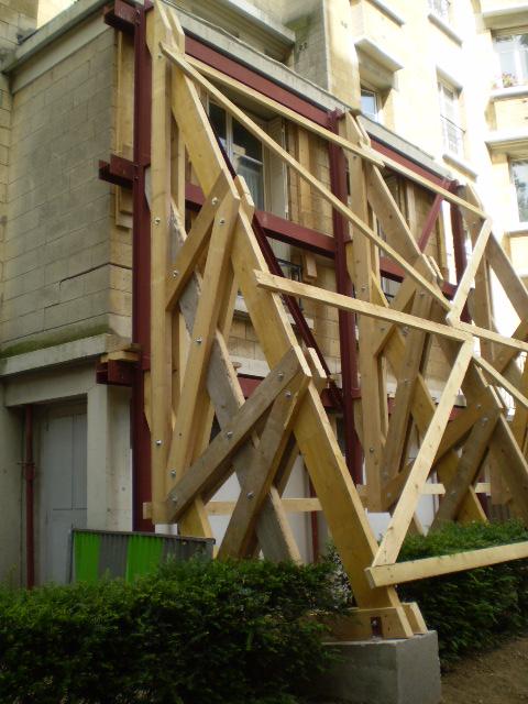 Renforcement de la structure d'immeuble