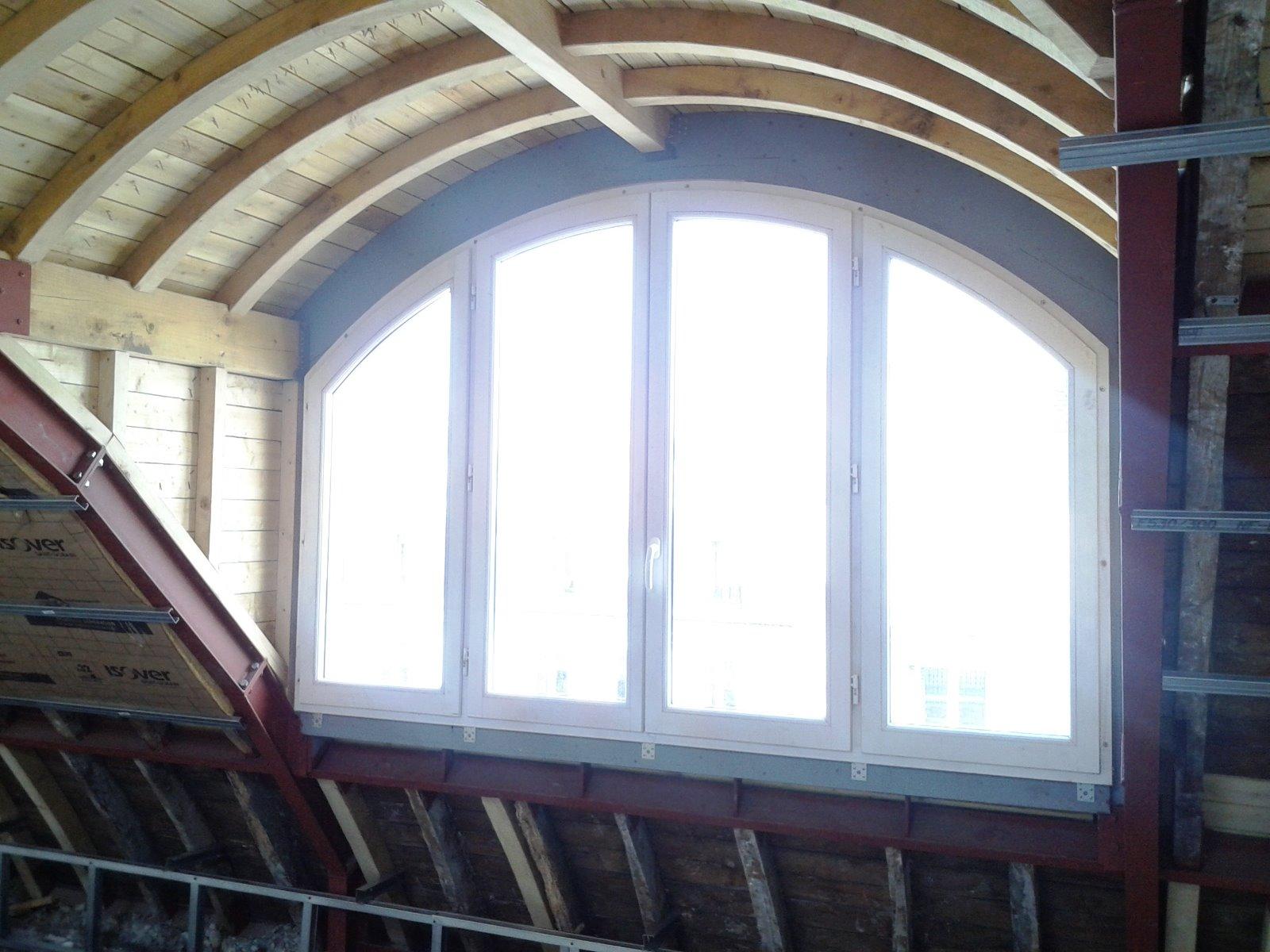 Remplacement de fenêtre sur une structure en bois