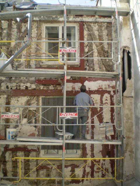 Renforcement de la structure d'un bâtiment