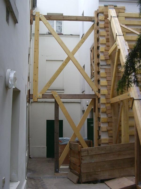 Renforcement de structure avec du bois