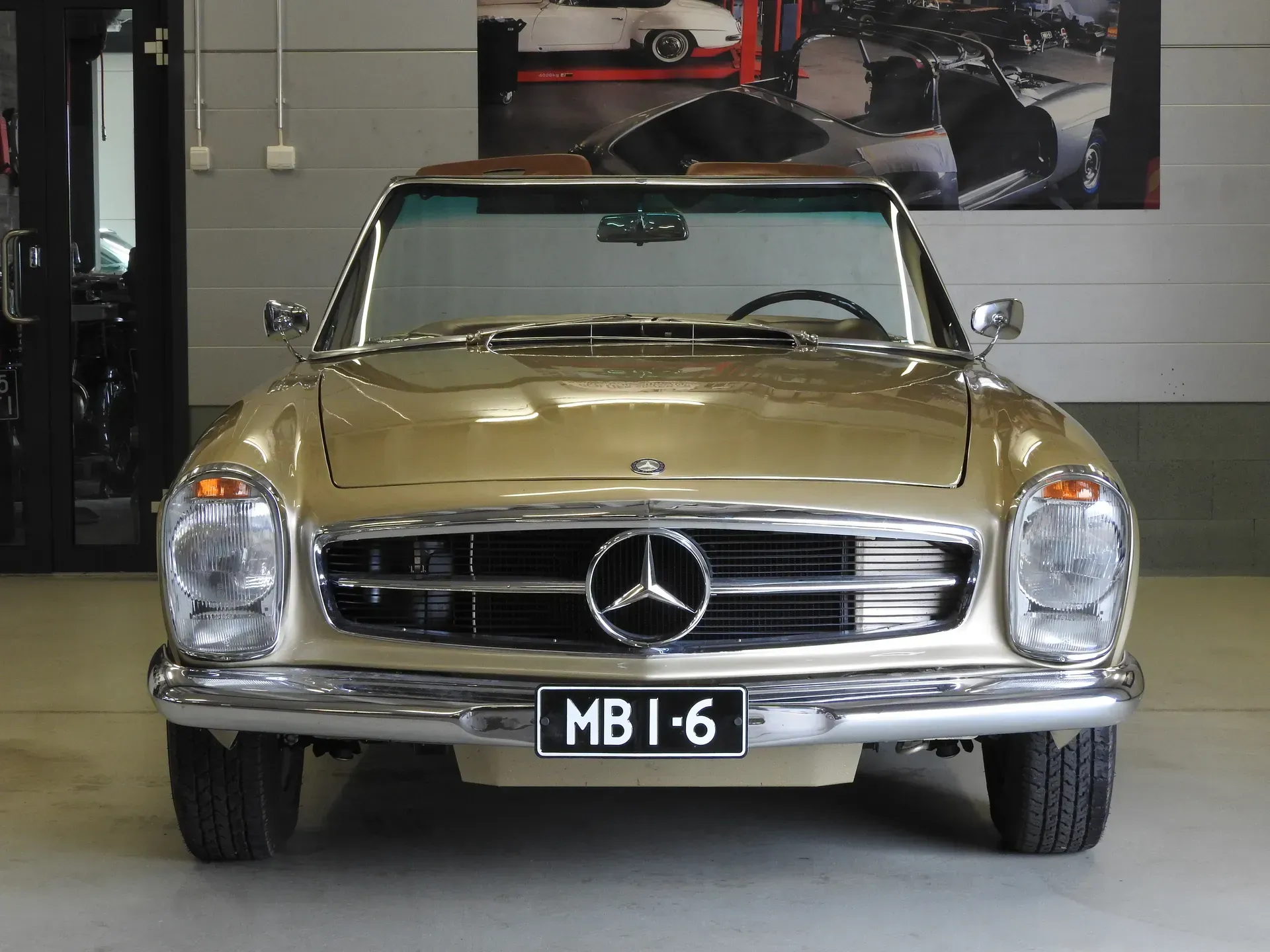 Mercedes-Benz 230sl, manuaali 1965