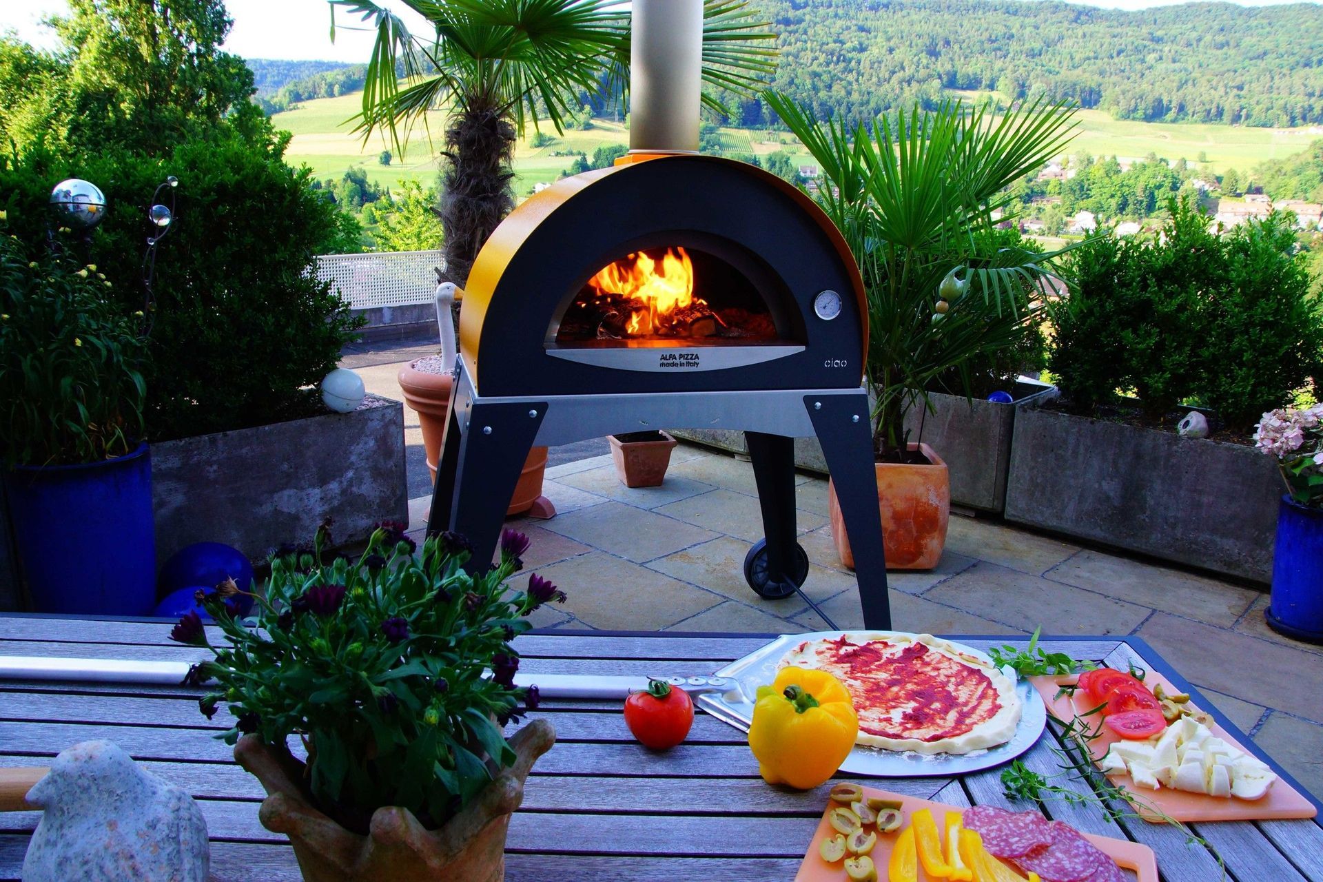 Pizza-Ofen Strässler Fire & Design GmbH