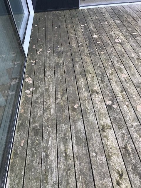 Holzboden vor Reinigung - Stricker Reinigung