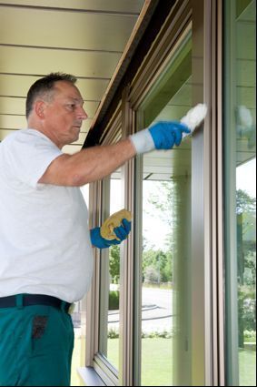 Versiegeln der Fassadenteile - Stricker Gebäudereinigung