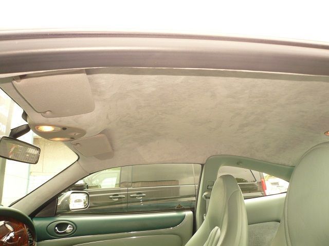 Jaguar XK8 A-,B-,C-Säulen, Himmel und Hutablage in Alcantara neu bezogen