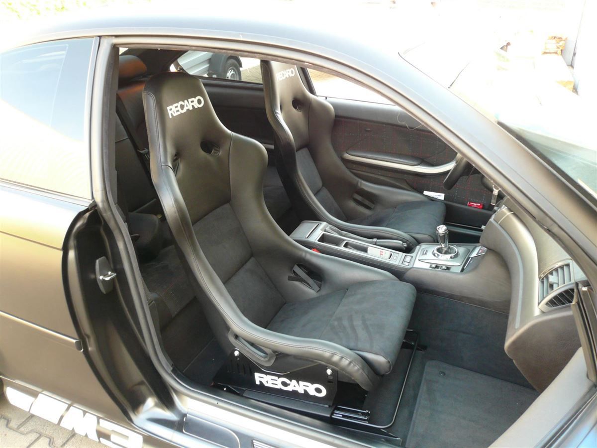 RECARO Pole Position ABE Sitze im e46 M3 nachgerüstet.