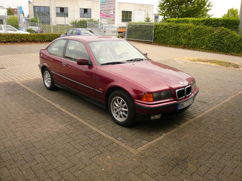 BMW E36 Compact, Innenausstattung Leder Beige neu angefertigt und montiert.