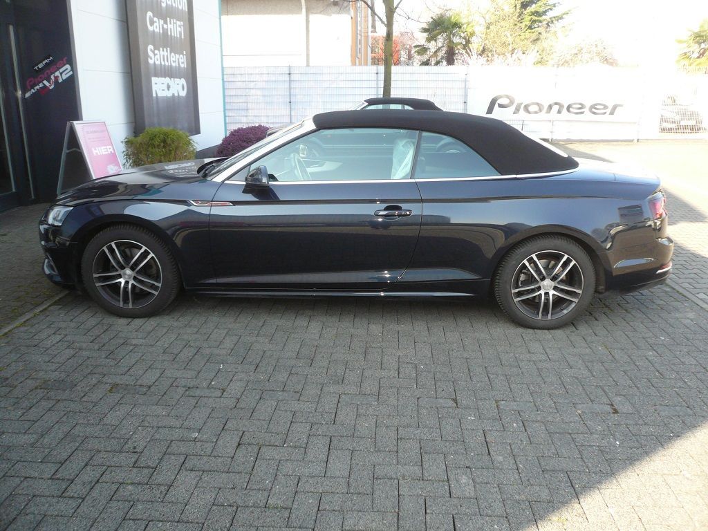 Original Audi A5 Cabrio Verdeck montiert