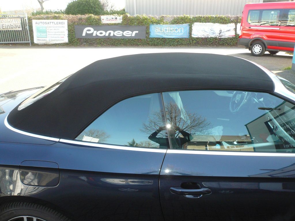 Original Audi A5 Cabrio Verdeck montiert