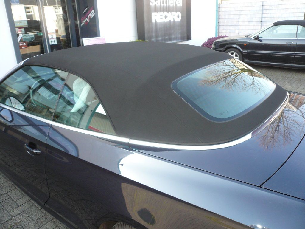 Original Audi A5 Cabrio Verdeck montiert