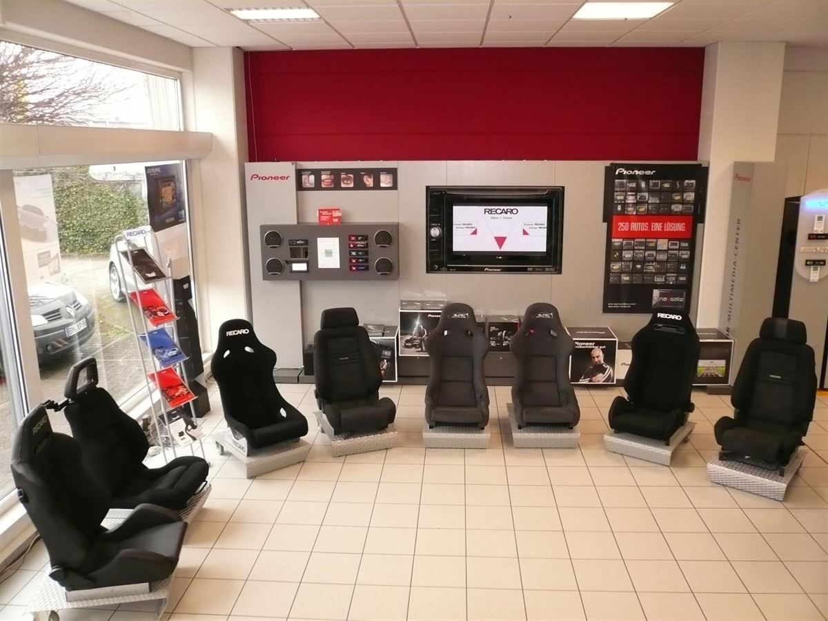 Unsere Recaro Sitzausstellung im Hause