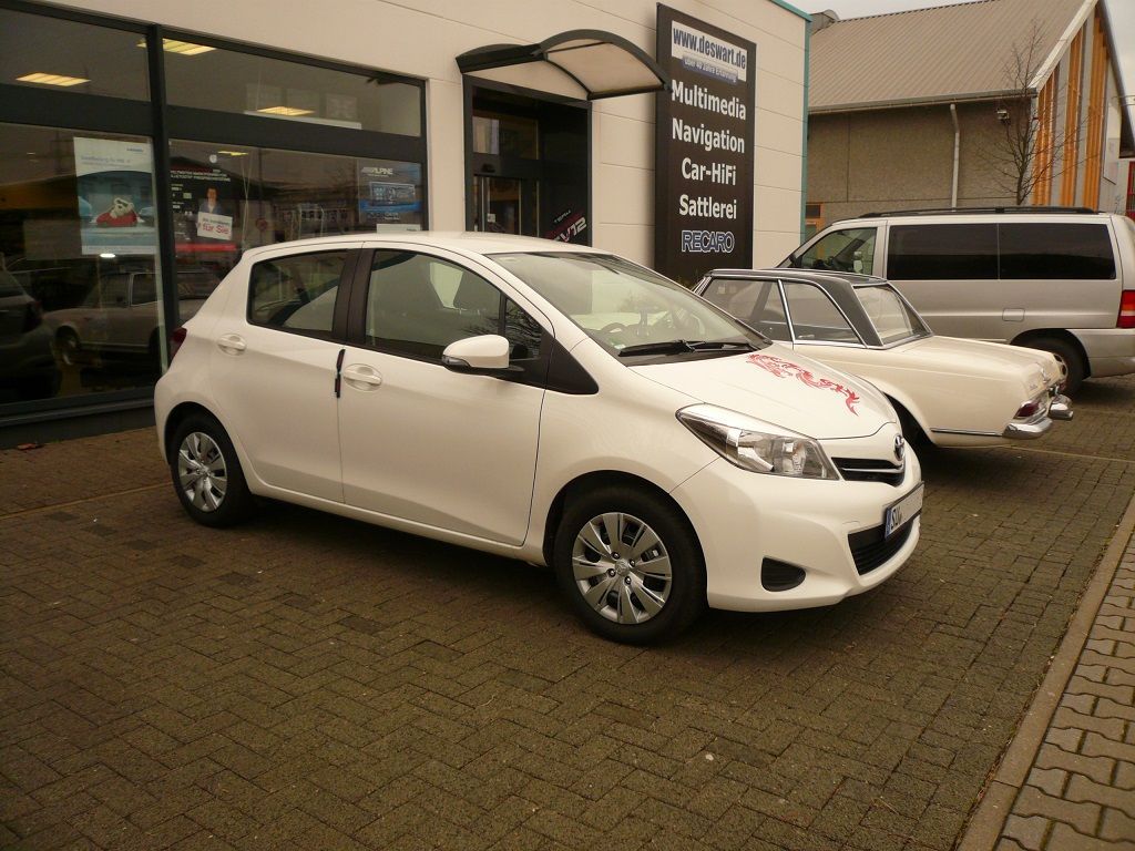 2-stufige Carbon Sitzheizung im Toyota Aygo nachgerüstet