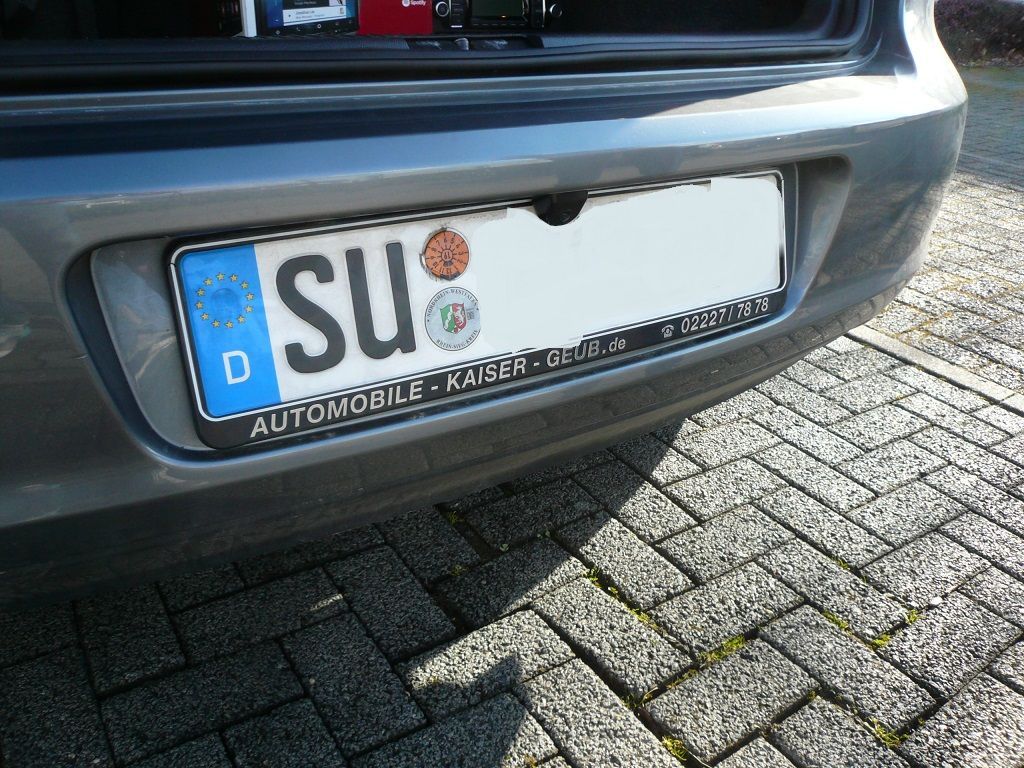 Rückfahrkamera mit Pioneer Navigation am Golf 6 nachgerüstet.