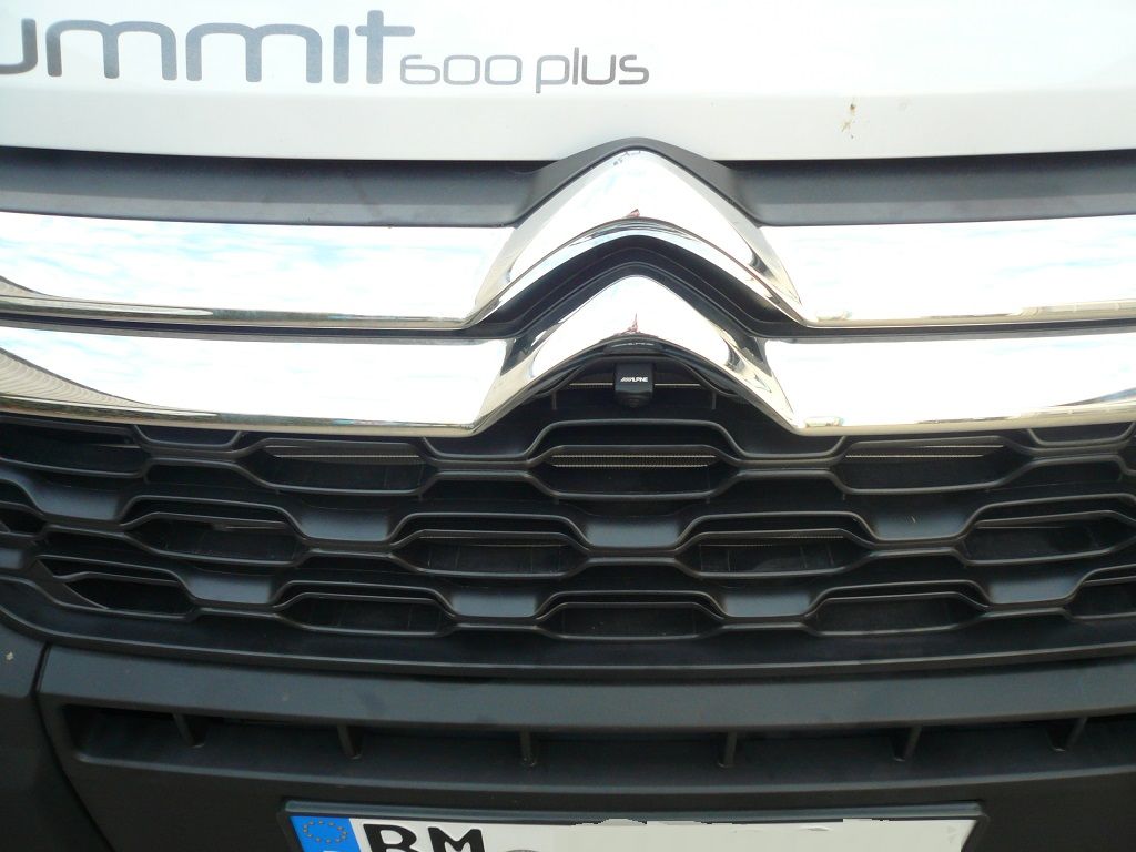 Alpine Multiview Front-und Heckkamera im Citroen Jumper nachgerüstet.