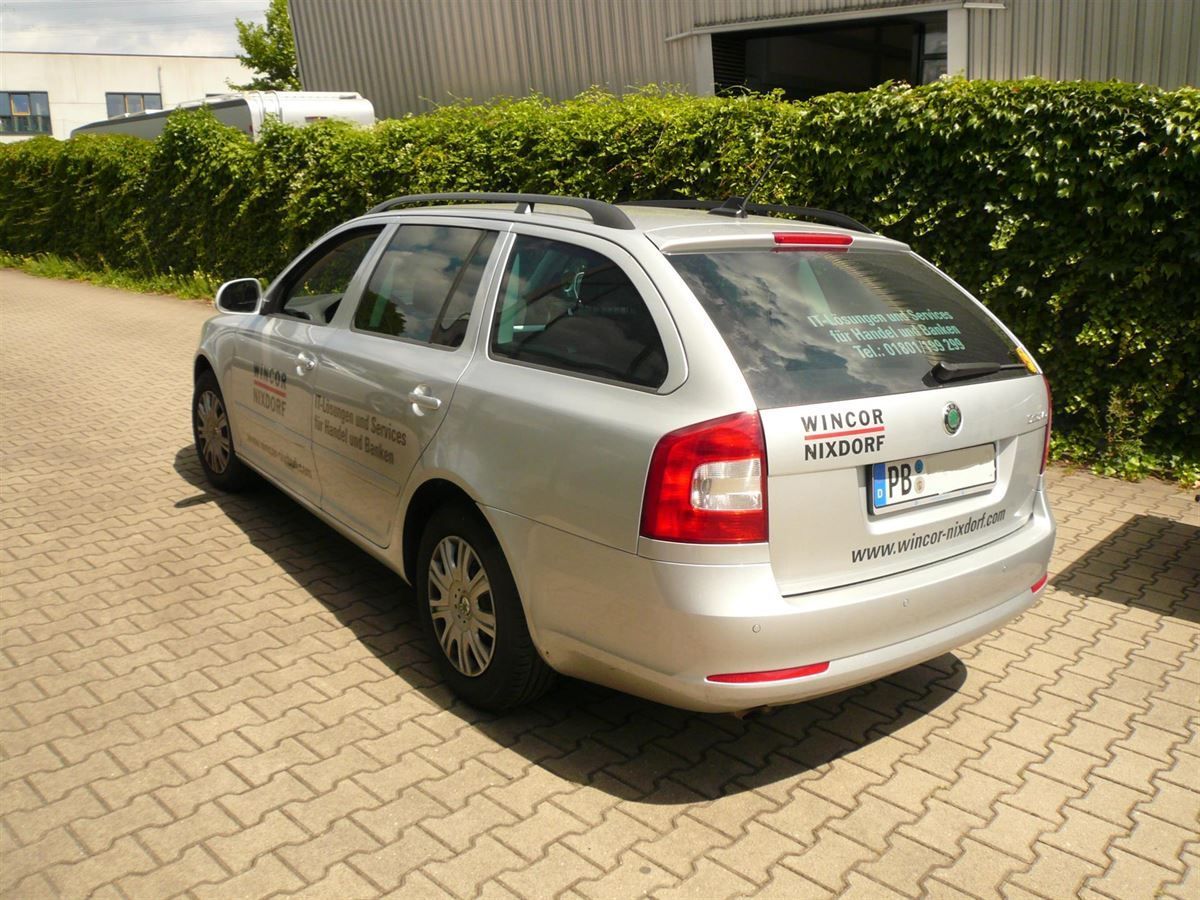 RECARO Ergomed ES im Octavia montiert.