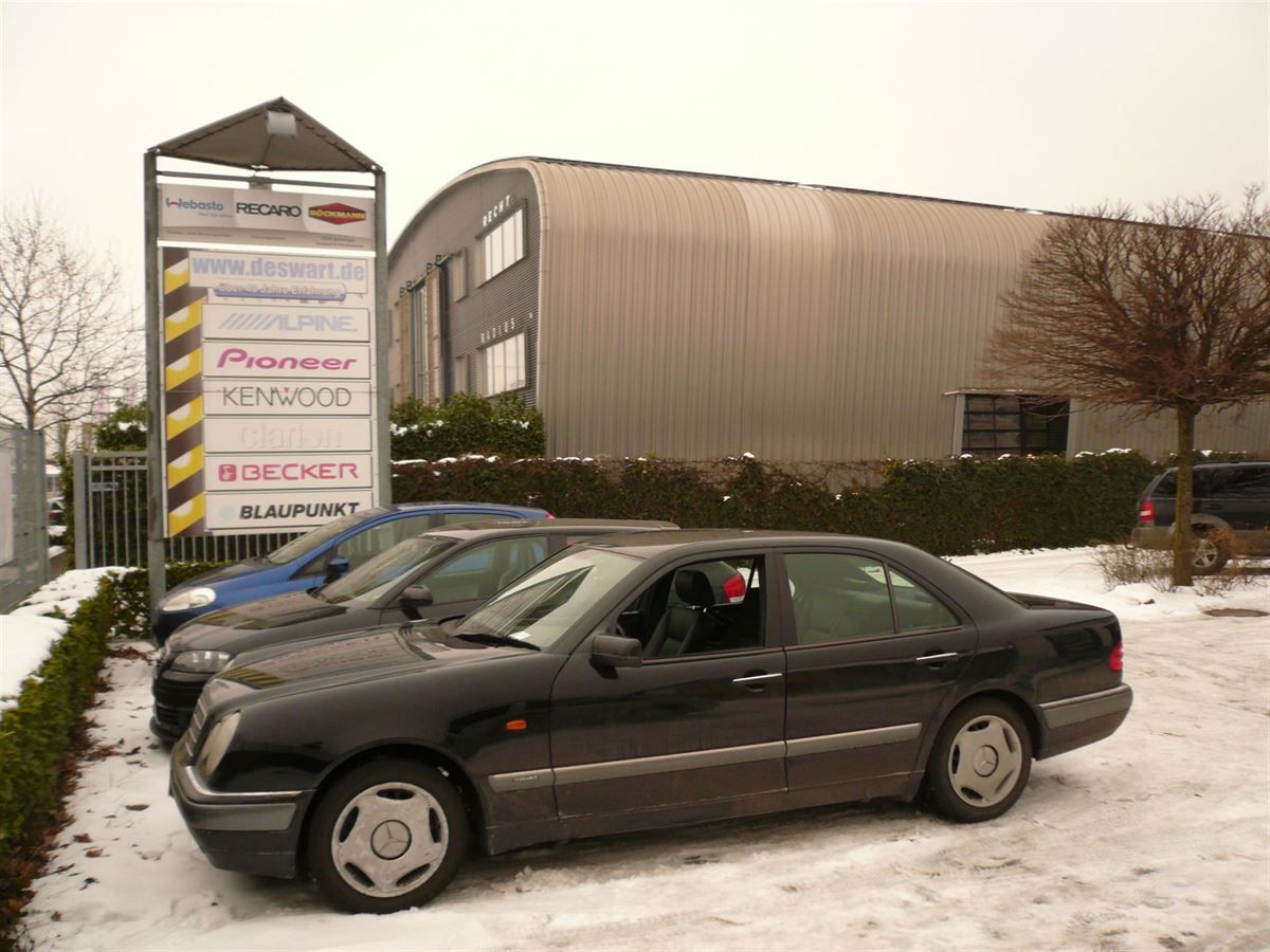 RECARO Ergomed DS in der E-Klasse nachgerüstet.