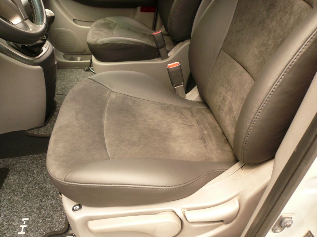 2-stufige Carbon Sitzheizung im Hyundai H1 nachgerüstet.