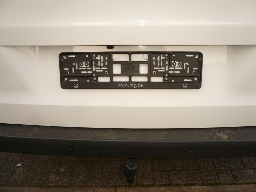 Alpine X801D-U Navigation mit 8zoll Display HCE-C2100RD Multiview Rückfahrkamera im MB Vito nachgerüstet