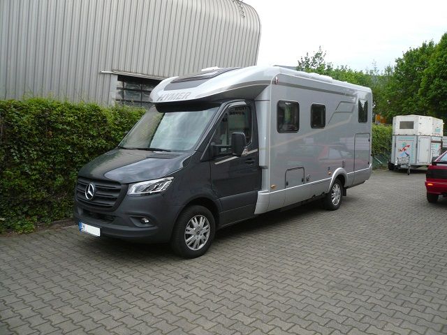 Thitronik WiPro III Alarmanlage im neuen Mercedes Sprinter Hymer Wohnmobil nachgerüstet.