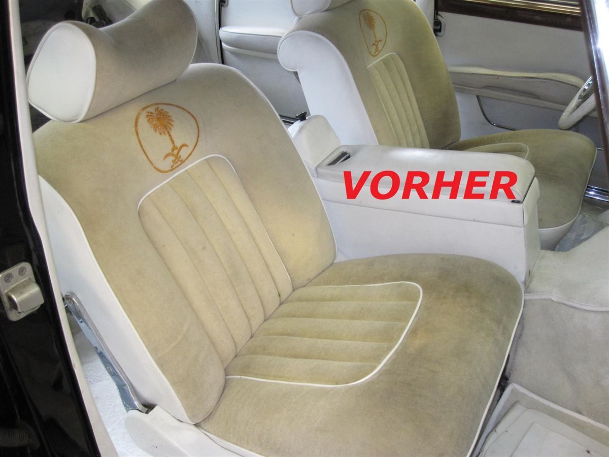 Komplette Innenausstattung, Himmel & Teppichgarnitur neu angefertigt und montiert.