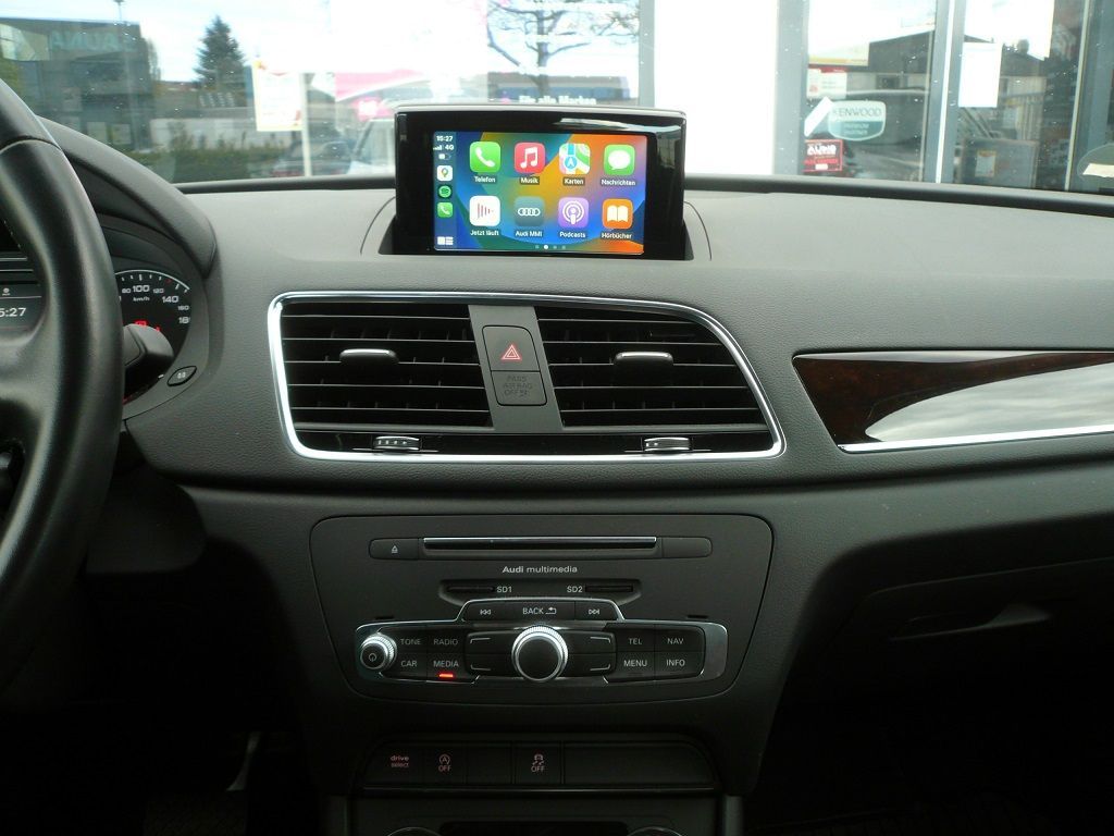 Smartphone Integration von Apple CarPlay und Android Auto wireless in ihr werkseitig verbautes MMI Navigations System von Audi.