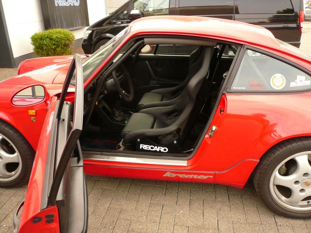 Recaro Pole Position ABE Sitze im Porsche 911 nachgerüstet.