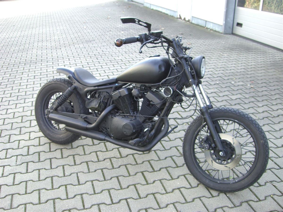 Sitzbank in Leder neu bezogen.