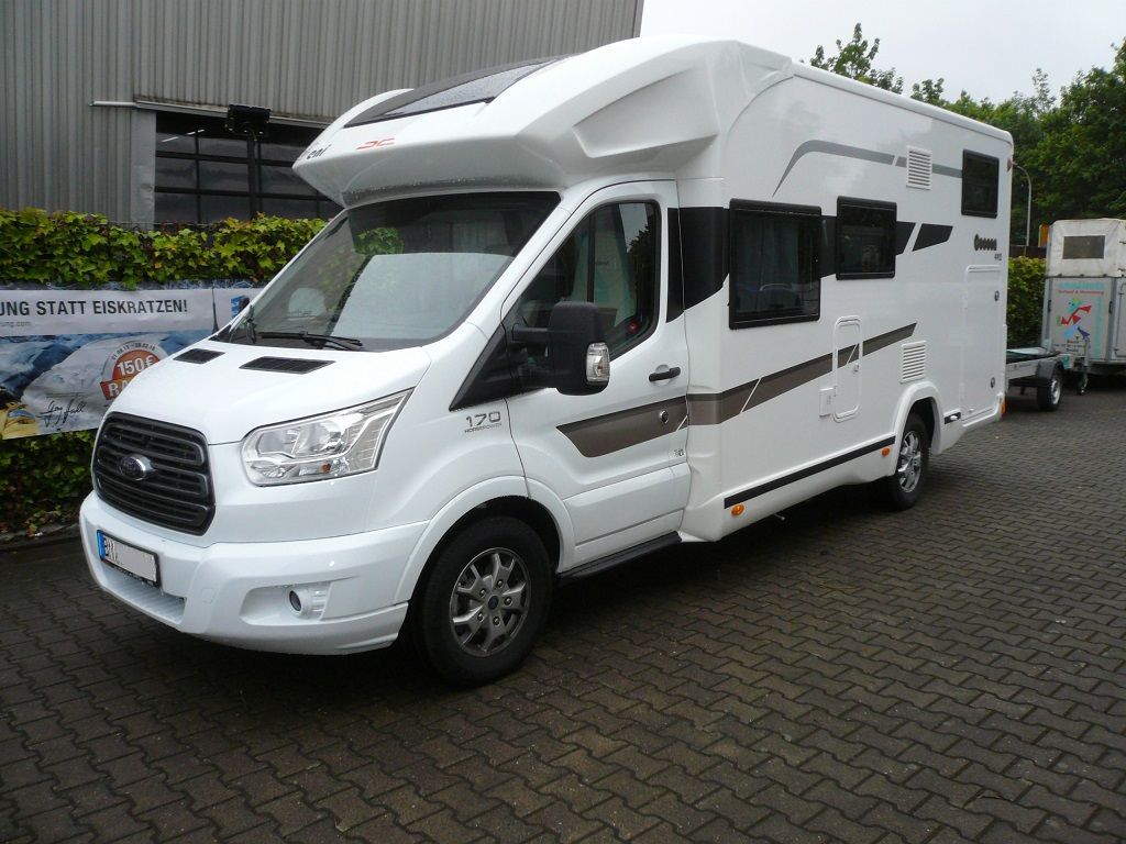 Thitronik WiPro Alarmanlage im Wohnmobil auf Ford Transit Basis montiert.